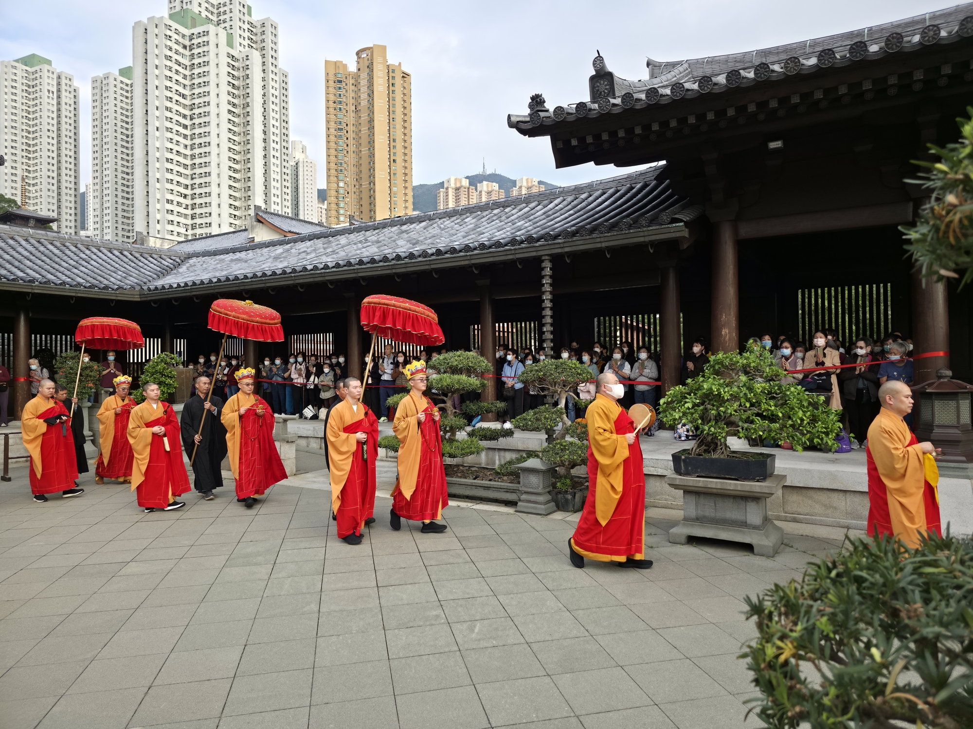 水陸法會送聖儀式
